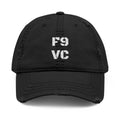 F9VC - Black w/ white stitching