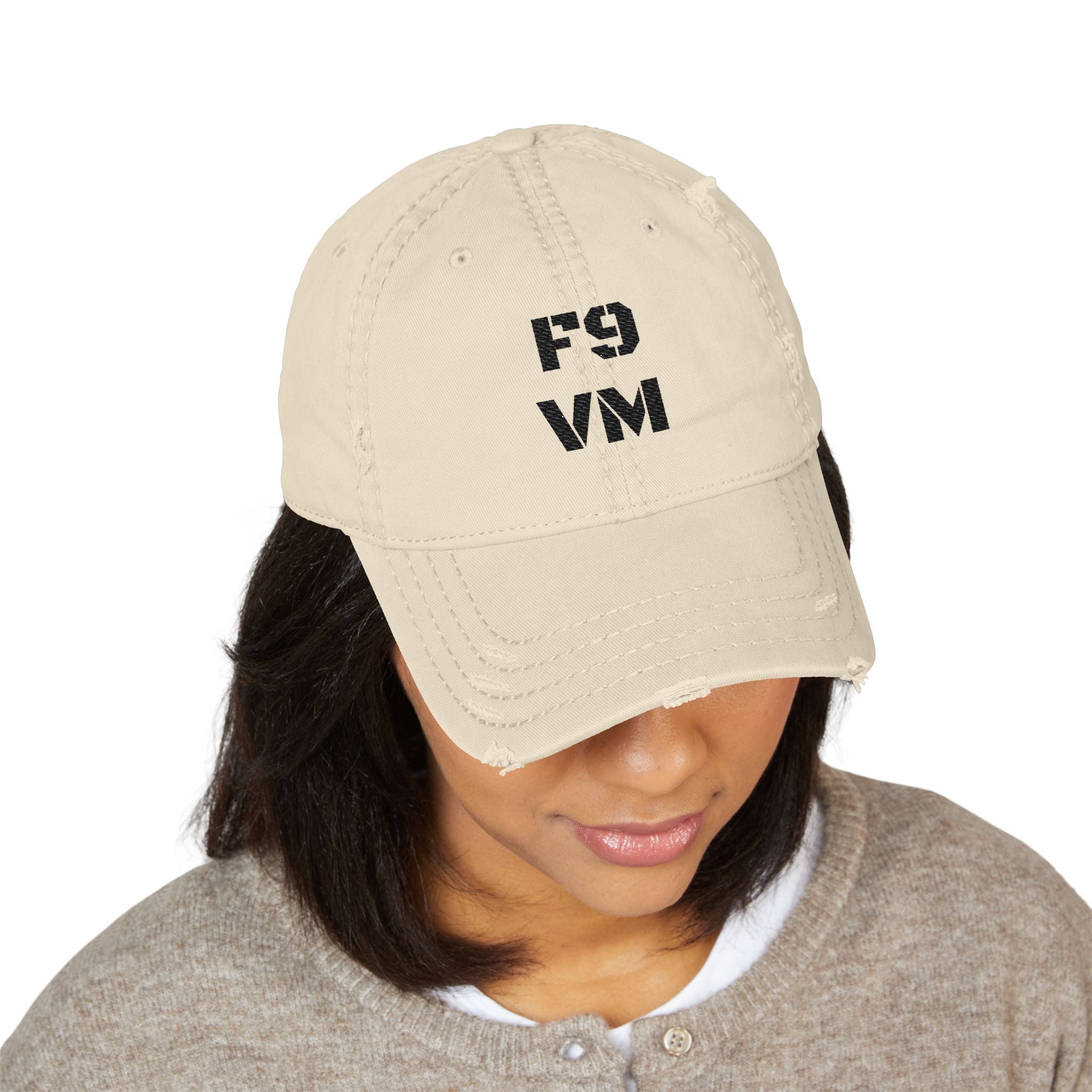 F9VM - Khaki w/ black stitching