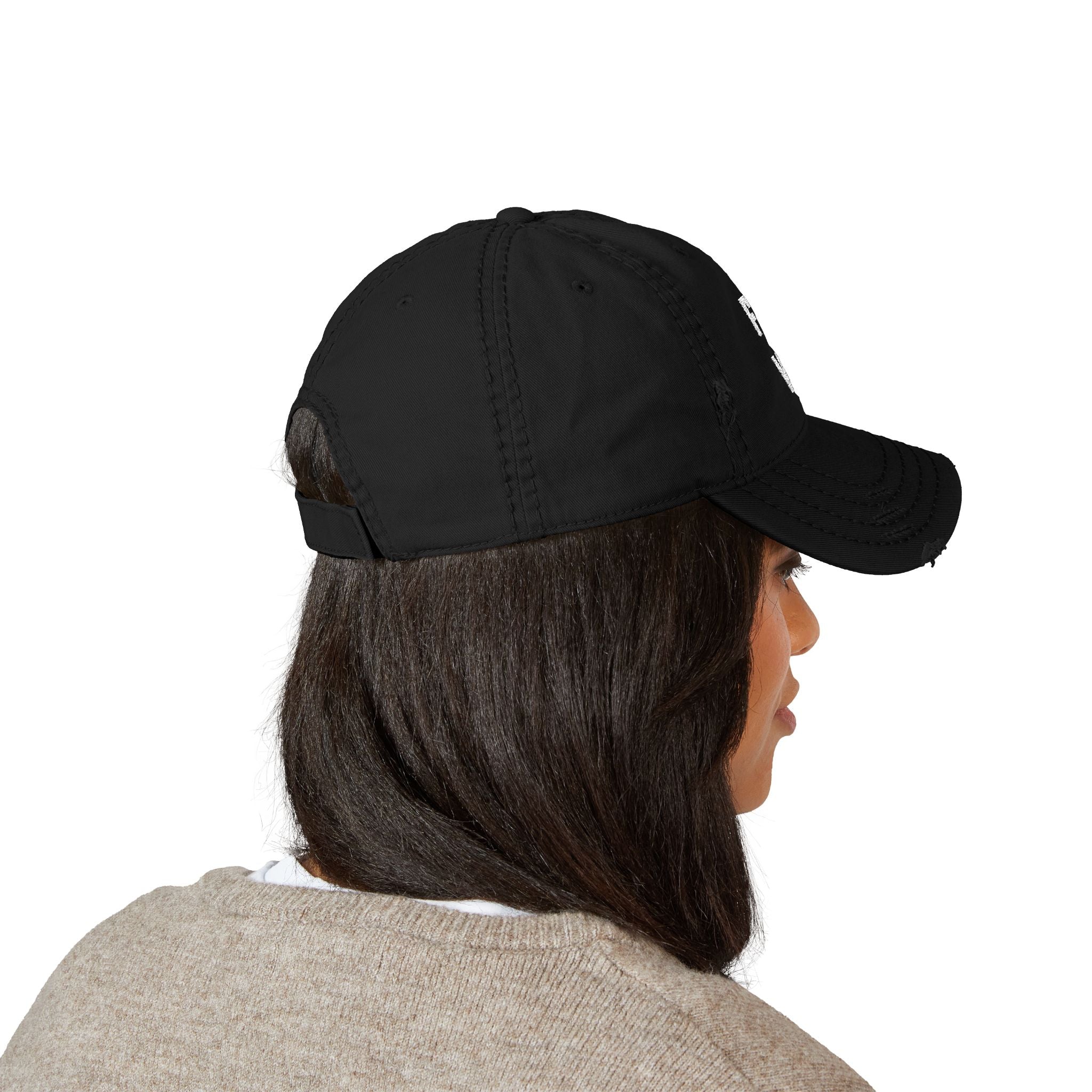 F9VC - Black w/ white stitching