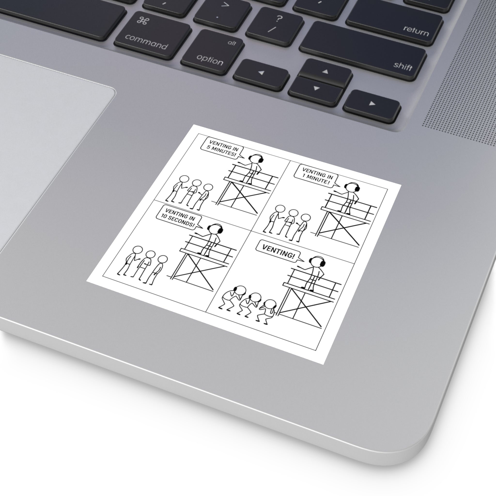 Venting? - Sticker